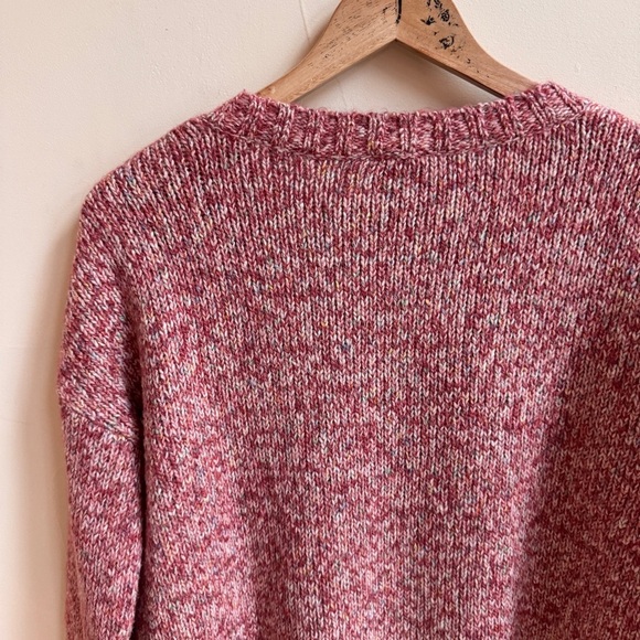 CAbi 4411 Red V Neck Liftoff Pullover Sweater Long Sleeve Womens Size S - Picture 6 of 14